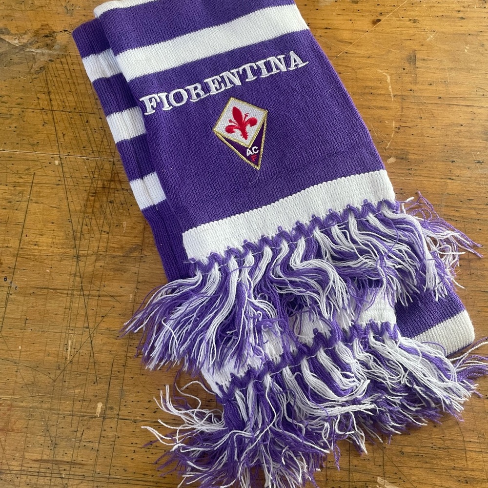 Fiorentina Italian Soccer Club Scarf